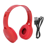 G58 Head Mounted Bluetooth Headset Bluetooth 5.0 Stereo Bluetooth Headset for Sports Use(Red )