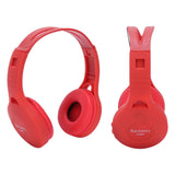 G58 Head Mounted Bluetooth Headset Bluetooth 5.0 Stereo Bluetooth Headset for Sports Use(Red ) - Rear View