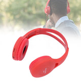 G58 Head Mounted Bluetooth Headset Bluetooth 5.0 Stereo Bluetooth Headset for Sports Use(Red )