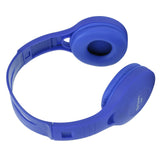 G58 Head Mounted Bluetooth Headset Bluetooth 5.0 Stereo Bluetooth Headset for Sports Use(Blue ) - Front View