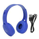 G58 Head Mounted Bluetooth Headset Bluetooth 5.0 Stereo Bluetooth Headset for Sports Use(Blue ) - Top-Down View