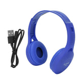 G58 Head Mounted Bluetooth Headset Bluetooth 5.0 Stereo Bluetooth Headset for Sports Use(Blue )