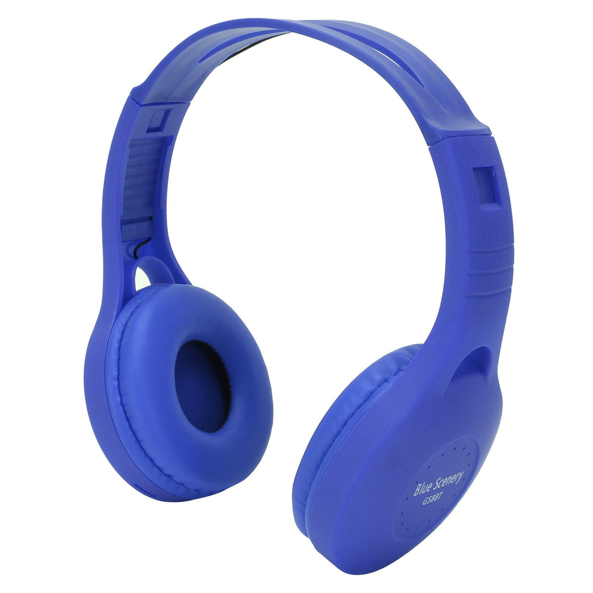 G58 Head Mounted Bluetooth Headset Bluetooth 5.0 Stereo Bluetooth Headset for Sports Use(Blue )