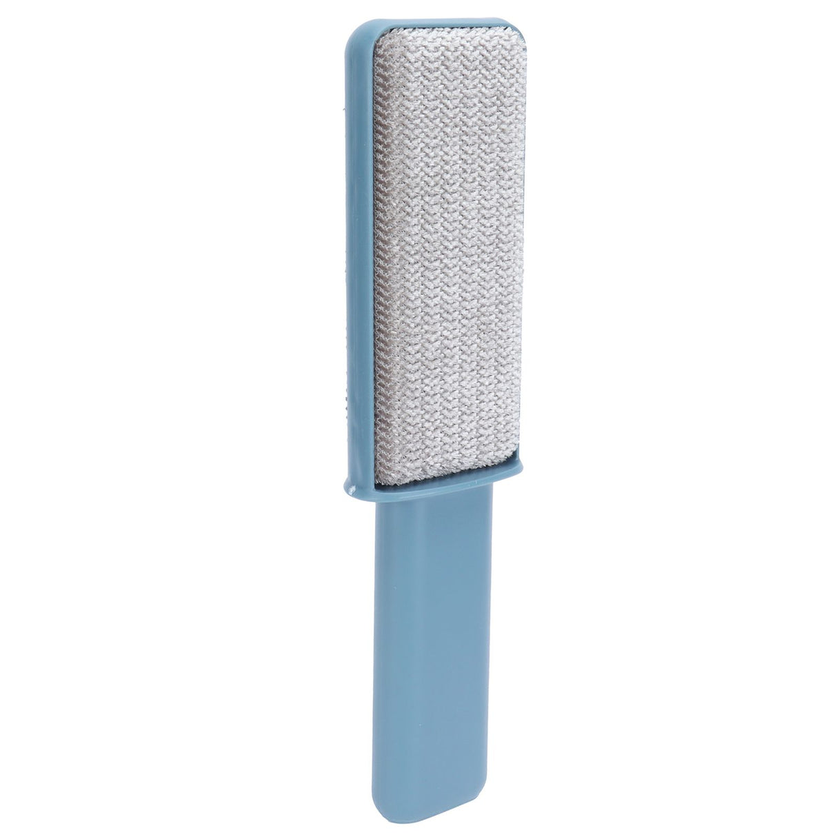 Double-Sided Hair Removal Brush with Storage Cover Portable Clothes Lint Remover Blue