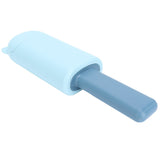 Double-Sided Hair Removal Brush with Storage Cover Portable Clothes Lint Remover Blue