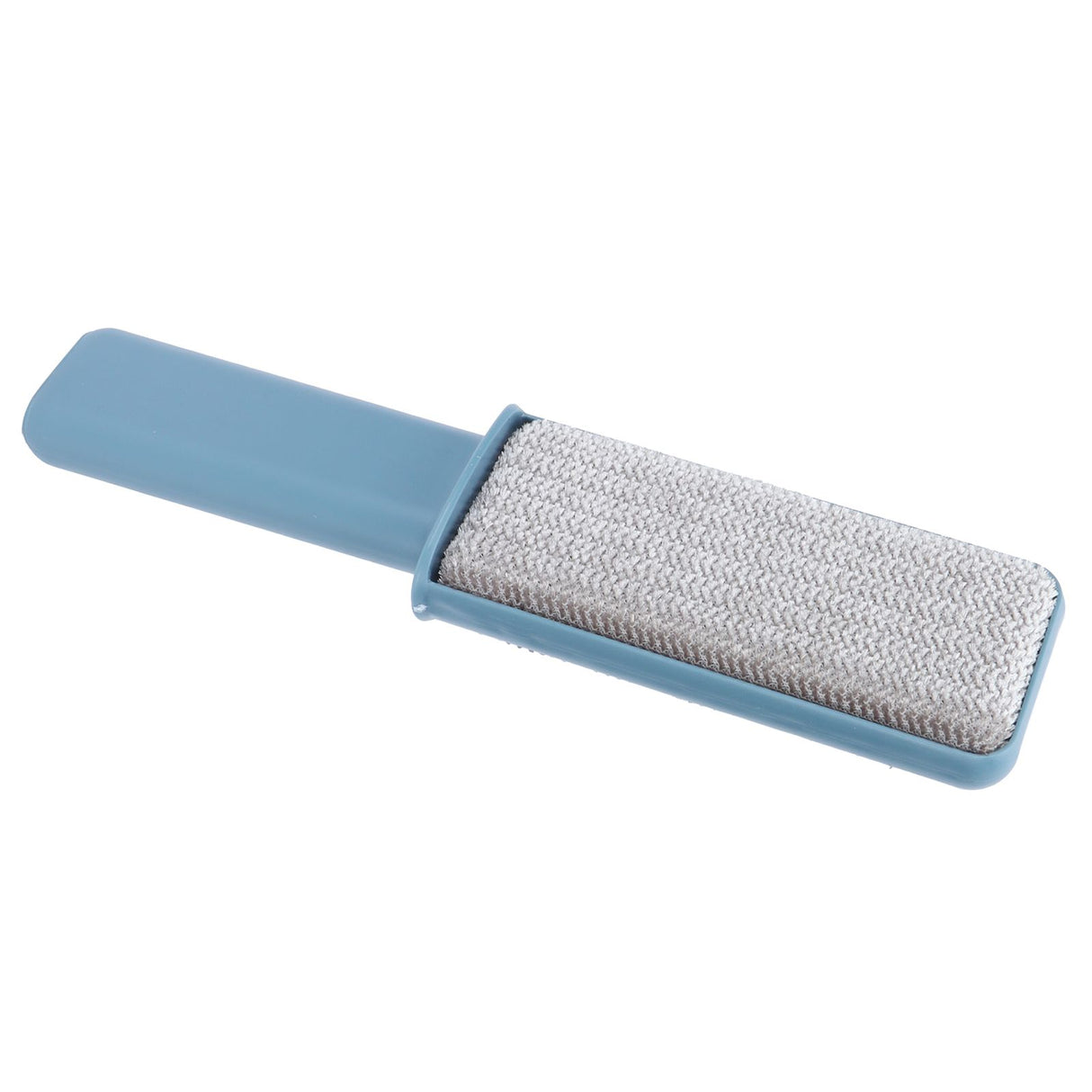 Double-Sided Hair Removal Brush with Storage Cover Portable Clothes Lint Remover Blue