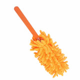 Telescopic Duster Detachable Washable 72cm Chenille Dust Removal Tool for Home Cleaning Orange - Extra Image