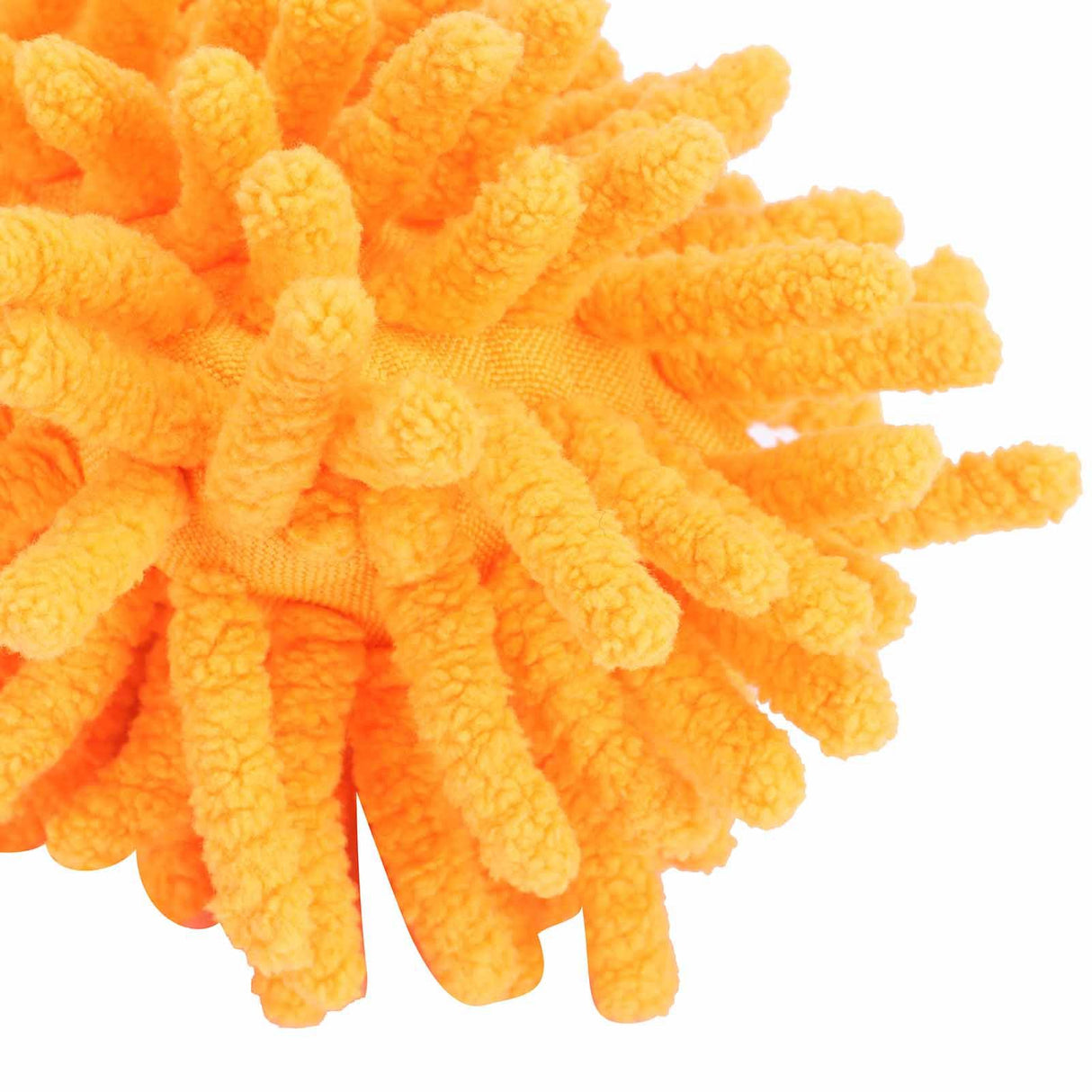 Telescopic Duster Detachable Washable 72cm Chenille Dust Removal Tool for Home Cleaning Orange