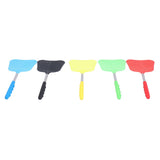 5PCS Plastic Fly Swatter with Retractable Rod Thicken PlantainShaped Fly Swatter for Home - Front View