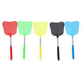 5PCS Plastic Fly Swatter with Retractable Rod Thicken PlantainShaped Fly Swatter for Home