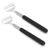 2Pcs Retractable Back Scratcher Portable Stainless Steel Scratching Tool 20‑68cm - Extra Image