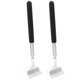 2Pcs Retractable Back Scratcher Portable Stainless Steel Scratching Tool 20‑68cm - Extra Image