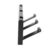 Balck Originality Hook Coat Hook Concealed Row Hanger for Home Doorway Living Room