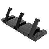 Balck Originality Hook Coat Hook Concealed Row Hanger for Home Doorway Living Room
