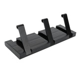 Balck Originality Hook Coat Hook Concealed Row Hanger for Home Doorway Living Room