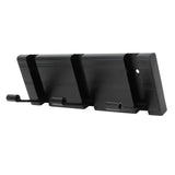 Balck Originality Hook Coat Hook Concealed Row Hanger for Home Doorway Living Room