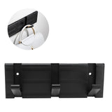 Balck Originality Hook Coat Hook Concealed Row Hanger for Home Doorway Living Room