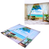 Home Tapestry Landscape Pattern Polyester Fabric Hanging Blanket for Bedroom Balcony230x180cm - Extra Image