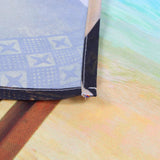 Home Tapestry Landscape Pattern Polyester Fabric Hanging Blanket for Bedroom Balcony150x150cm - Extra Image