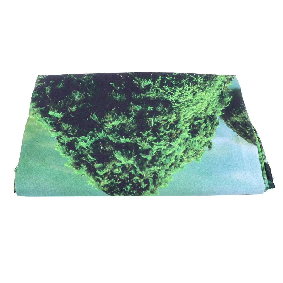 Forest Stream Scenery Tapestry Background Wall Hanging Decorative Blanket for Home Use150x150cm