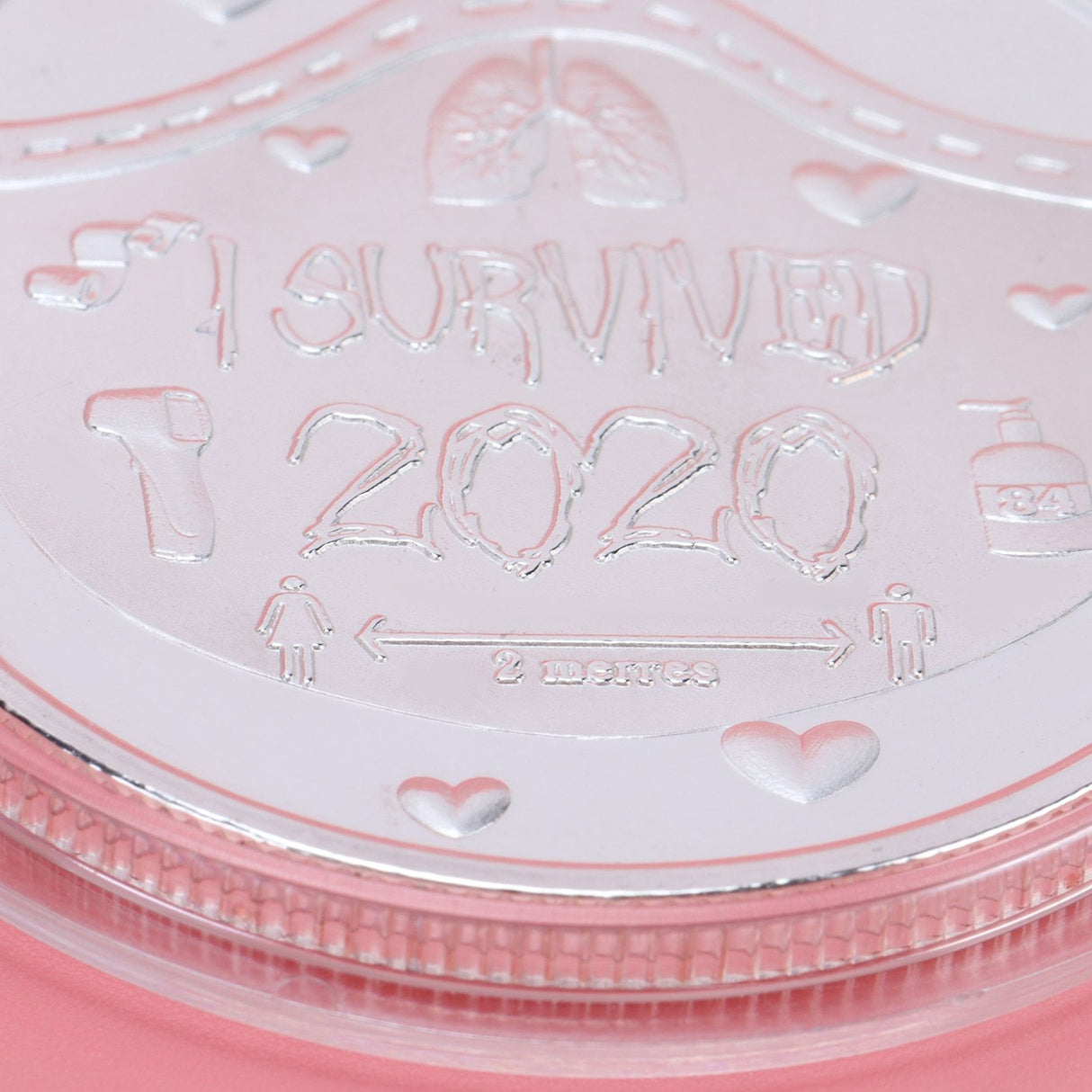 Commemorative Coin Innovative 2020 Medal Memorial Coin Gift Souvenirs CollectionSilver