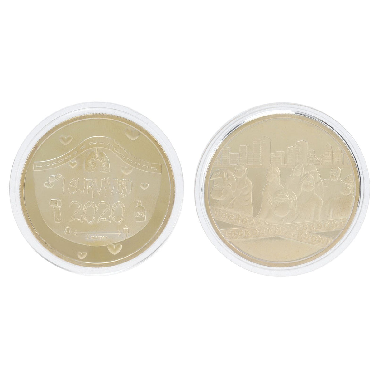 Commemorative Coin Innovative 2020 Medal Memorial Coin Gift Souvenirs CollectionGold