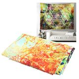 Abstract Geometric Pattern Tapestry Wall Hanging for Living Room Bedroom Art Decor230x180cm