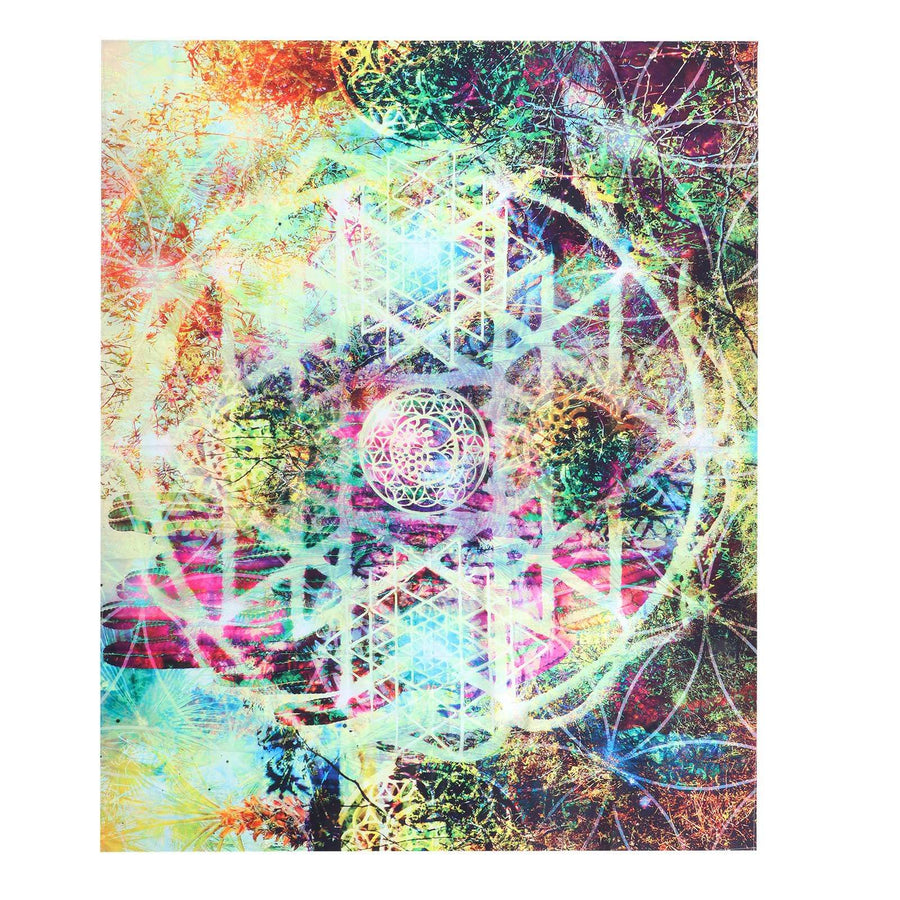 Abstract Geometric Pattern Tapestry Wall Hanging for Living Room Bedroom Art Decor200x150cm