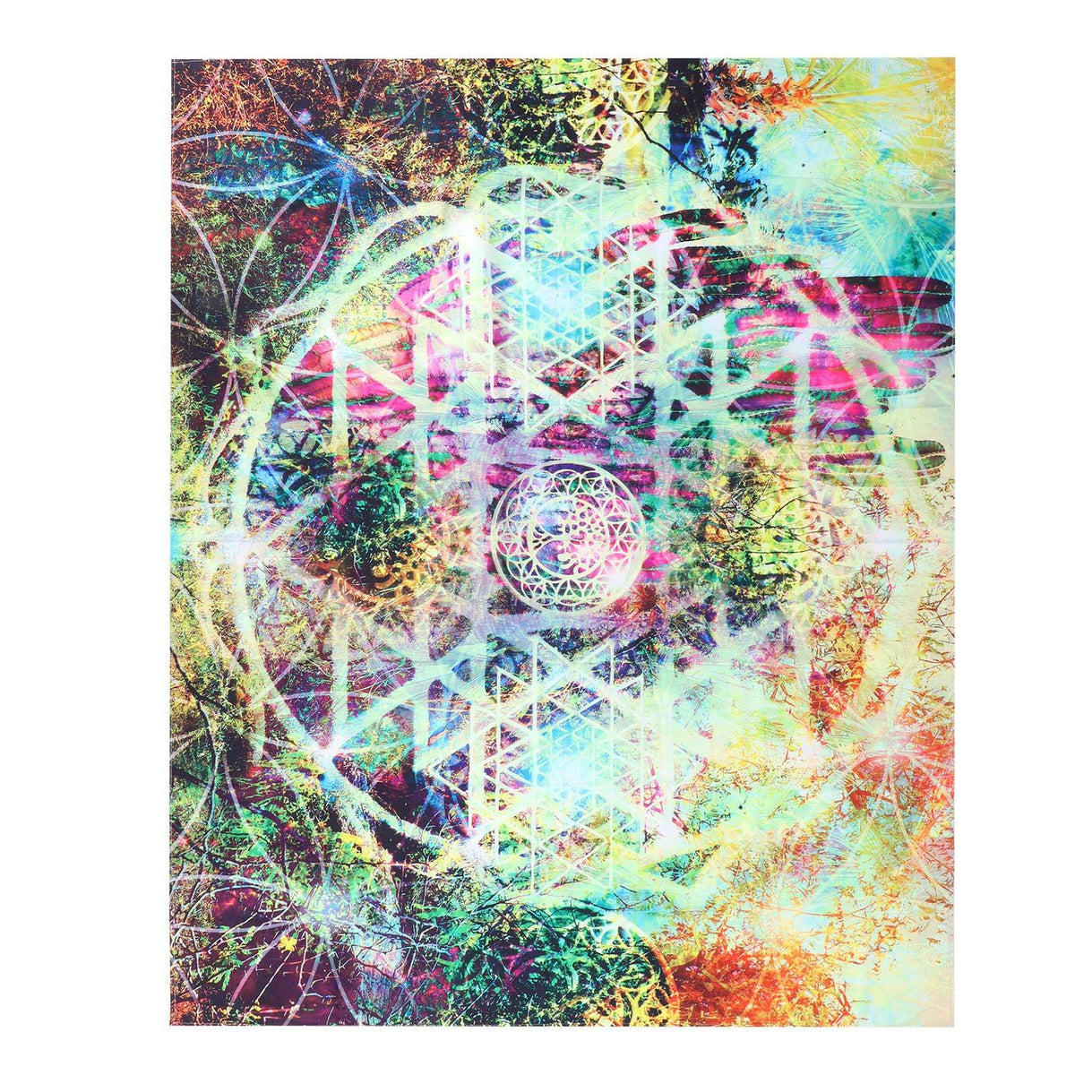 Abstract Geometric Pattern Tapestry Wall Hanging for Living Room Bedroom Art Decor200x150cm