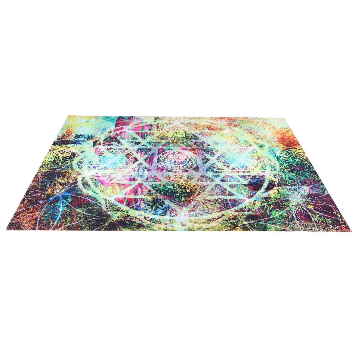 Abstract Geometric Pattern Tapestry Wall Hanging for Living Room Bedroom Art Decor200x150cm