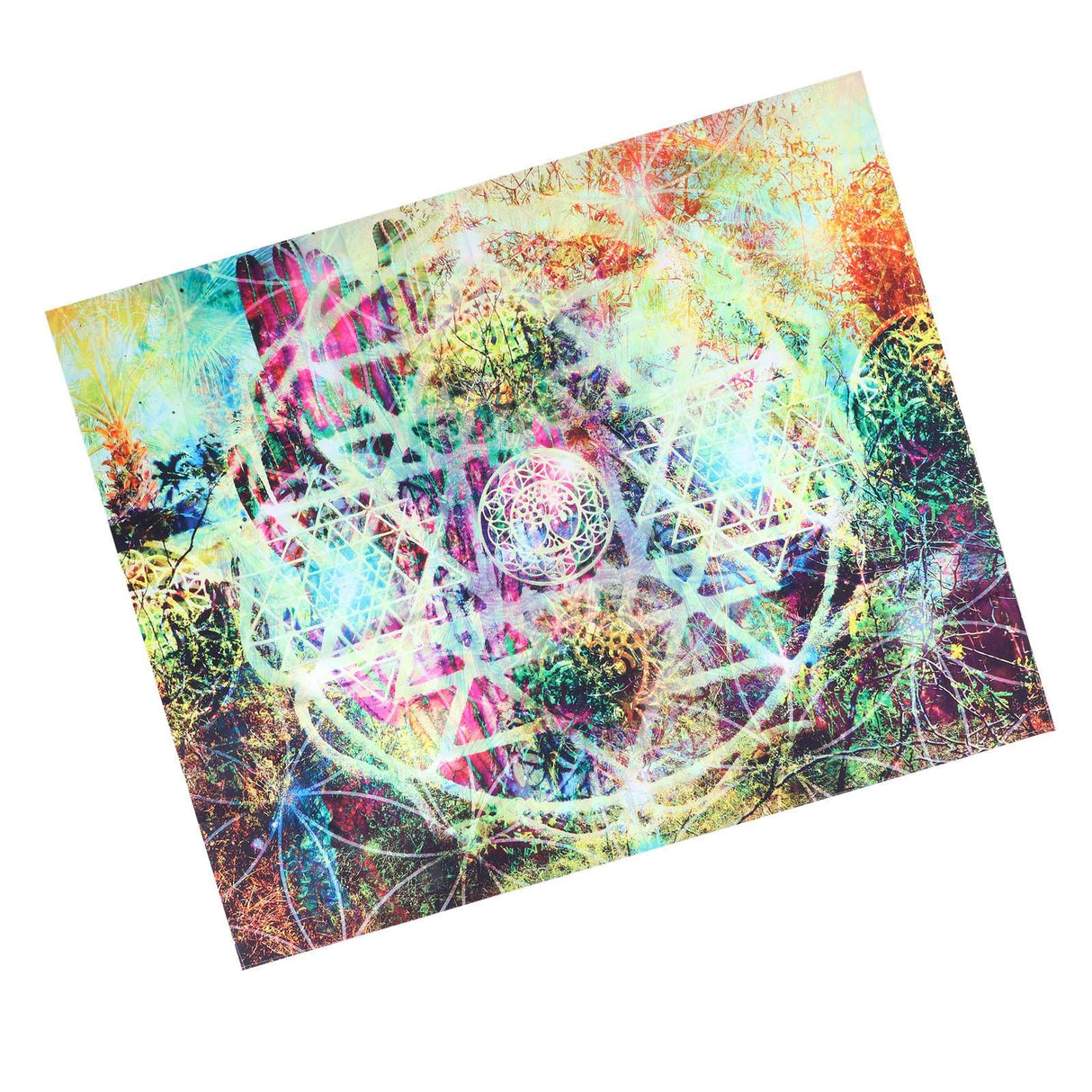 Abstract Geometric Pattern Tapestry Wall Hanging for Living Room Bedroom Art Decor200x150cm