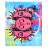 Sun Goddess Pattern Tapestry Wall Hanging for Bedroom Living Room Background Art Decor230x180cm