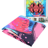 Sun Goddess Pattern Tapestry Wall Hanging for Bedroom Living Room Background Art Decor230x180cm