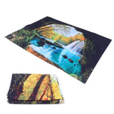 Cave River Landscape Pattern Tapestry Wall Hanging Wall Blanket for Bedroom Decor230x180cm