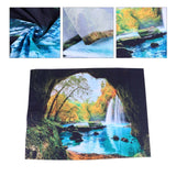 Cave River Landscape Pattern Tapestry Wall Hanging Wall Blanket for Bedroom Decor230x180cm