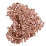 500Pcs Heart‑Shape Chips Wood Grain Slice Decoration DIY Hand‑Made Scrapbook Crafts