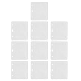 10PCS Card Protector Waterproof Immunization Record Card Holder Clear PVC Sleeve