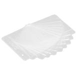 10PCS Card Protector Waterproof Immunization Record Card Holder Clear PVC Sleeve