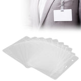 10PCS Card Protector Waterproof Immunization Record Card Holder Clear PVC Sleeve
