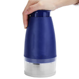 Manual Chopper Hand Press Garlic Ginger Garlic Chop Cutter Household with 2pcs Plastic BoxBlue