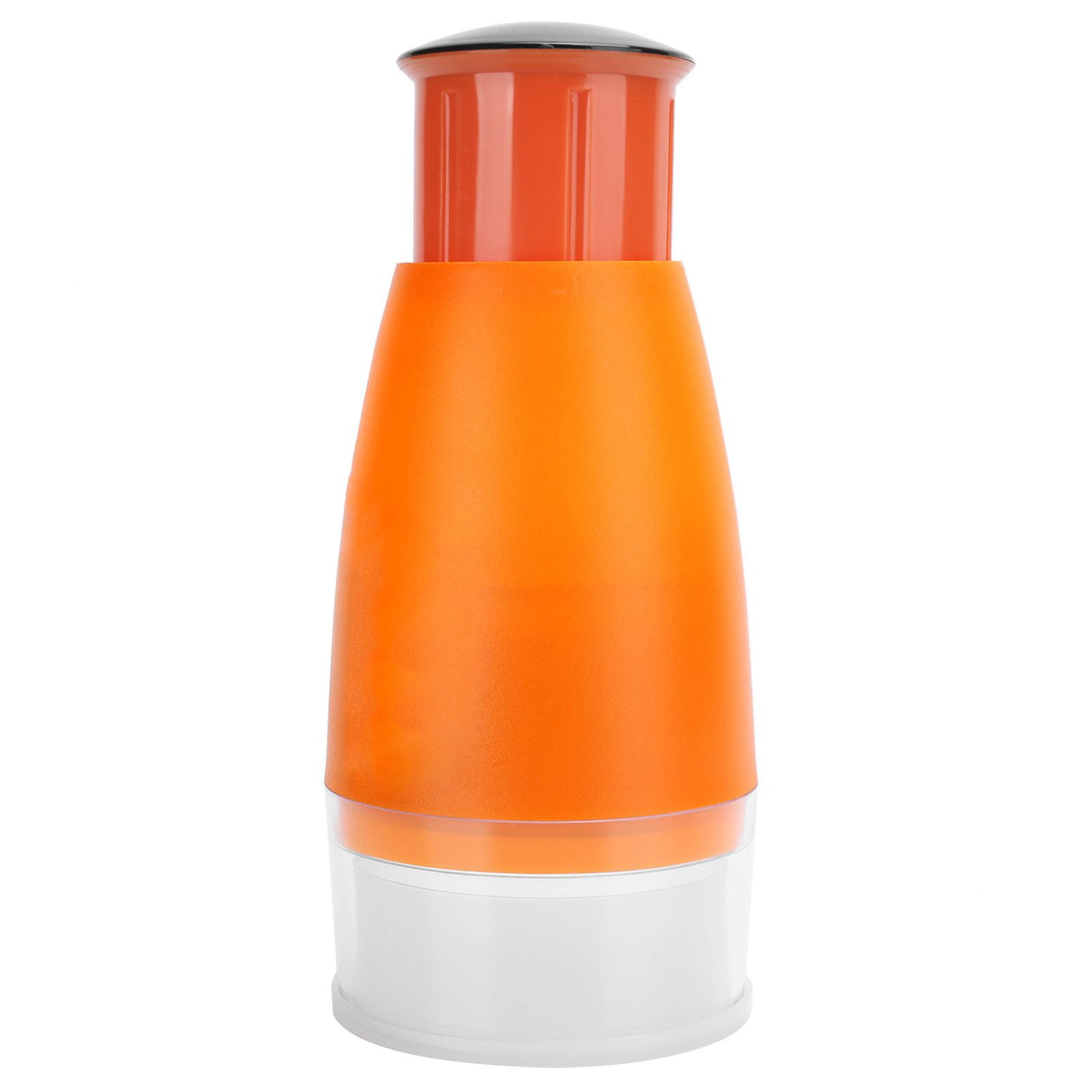 Manual Chopper Hand Press Garlic Ginger Garlic Chop Cutter Household with 2pcs Plastic BoxOrange