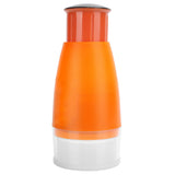 Manual Chopper Hand Press Garlic Ginger Garlic Chop Cutter Household with 2pcs Plastic BoxOrange - Front View