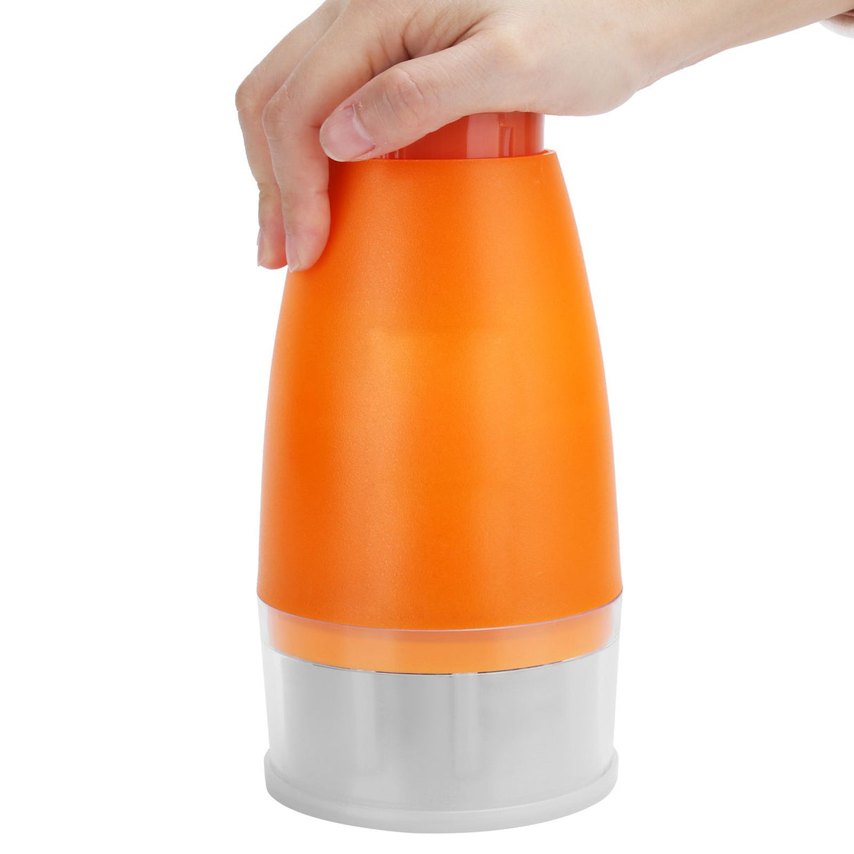 Manual Chopper Hand Press Garlic Ginger Garlic Chop Cutter Household with 2pcs Plastic BoxOrange