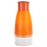 Manual Chopper Hand Press Garlic Ginger Garlic Chop Cutter Household with 2pcs Plastic BoxOrange - Close-Up Angle