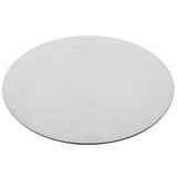 Round Sushi Plate Innovative 304 Stainless Steel Cake Dessert Dish Tray for Kitchen RestaurantL