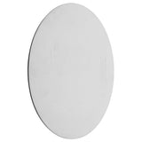 Round Sushi Plate Innovative 304 Stainless Steel Cake Dessert Dish Tray for Kitchen RestaurantL