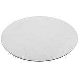 Round Sushi Plate Innovative 304 Stainless Steel Cake Dessert Dish Tray for Kitchen RestaurantL