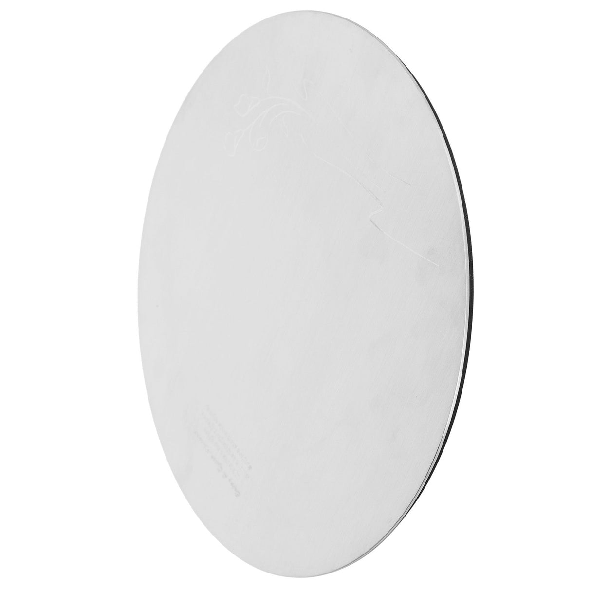Round Sushi Plate Innovative 304 Stainless Steel Cake Dessert Dish Tray for Kitchen RestaurantL