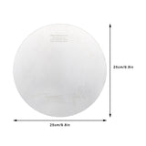 Round Sushi Plate Innovative 304 Stainless Steel Cake Dessert Dish Tray for Kitchen RestaurantL - Extra Image