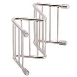 Taco Holder Innovative 304 Stainless Steel Pancake Stand Tray for Kitchen Restaurant1/2 Grid